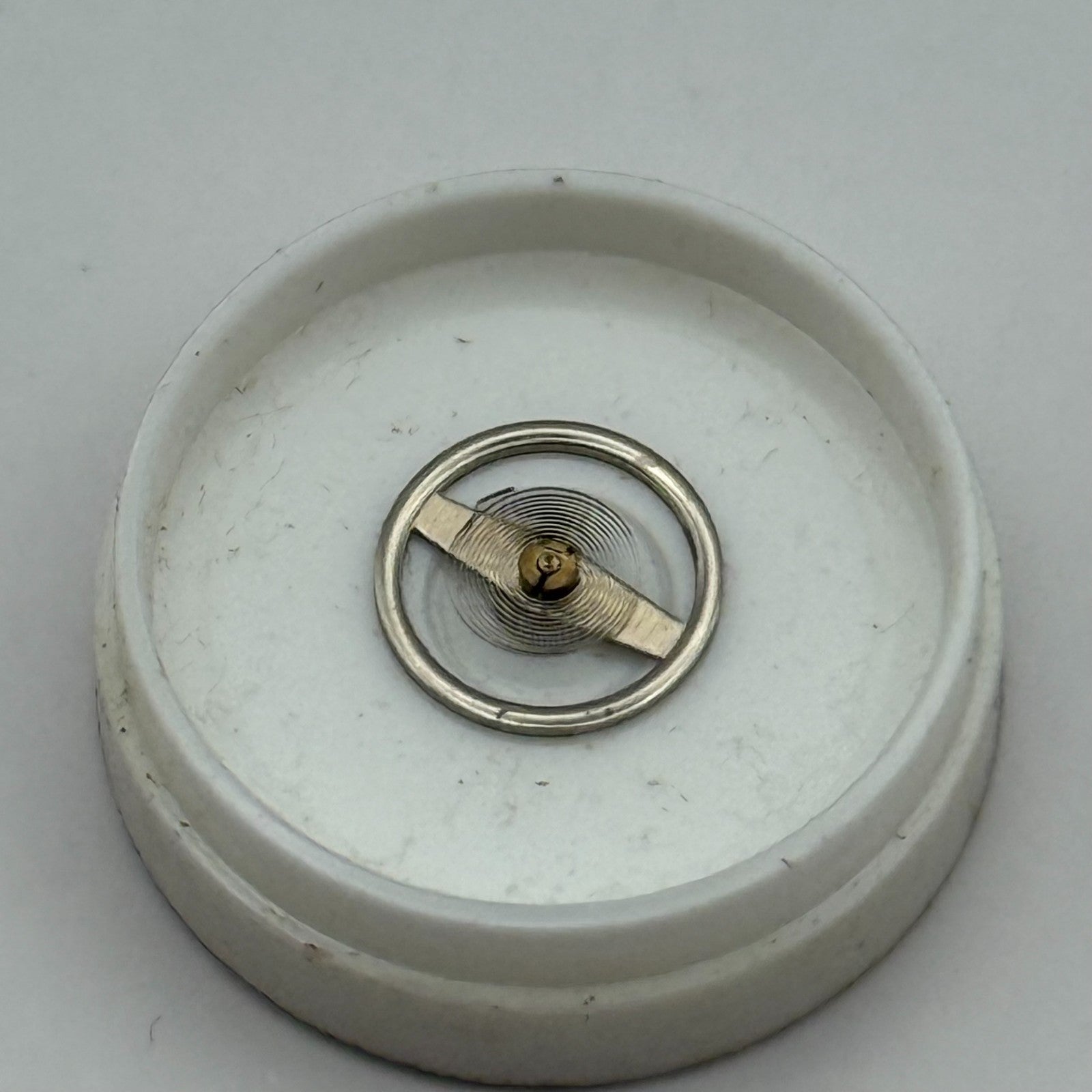 Brac 2061 Balance Wheel Complete And Spring 7¾’’’ 497 Watch Movement Parts 