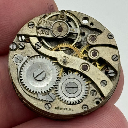 23.6mm SFG Porcelain Dial Swiss Trench Watch Movement Manual Wind PARTS SPARES