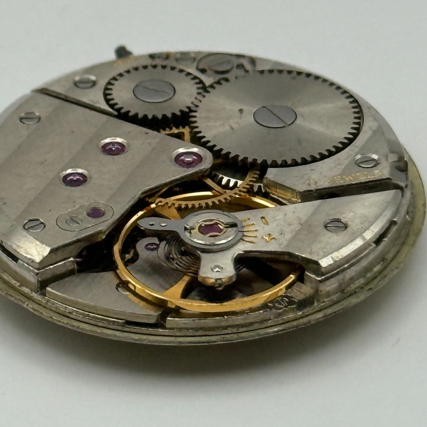 ETA 1120 Watch Movement Garrard Manual Wind Vintage Swiss Parts Repair 26.9mm