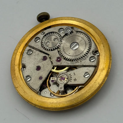Garrard Peseux 320 Watch Movement Running Manual Wind Vintage Swiss Parts 30.2mm