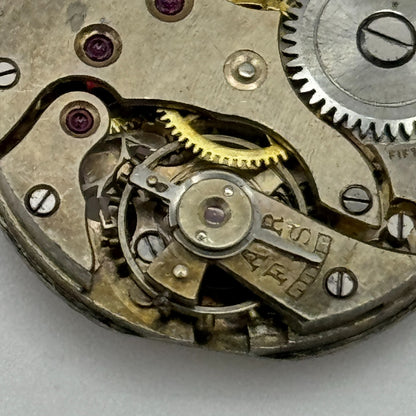 23.6mm Balance Ok 15 Jewels 3 Adj Swiss Vintage Manual Wind Watch Movement PARTS