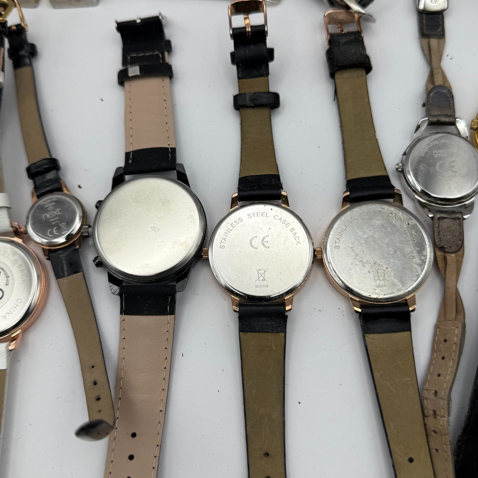 Bundle Of 16 Quartz Watches Job Lot Modern / Vintage Untested Parts / Repair