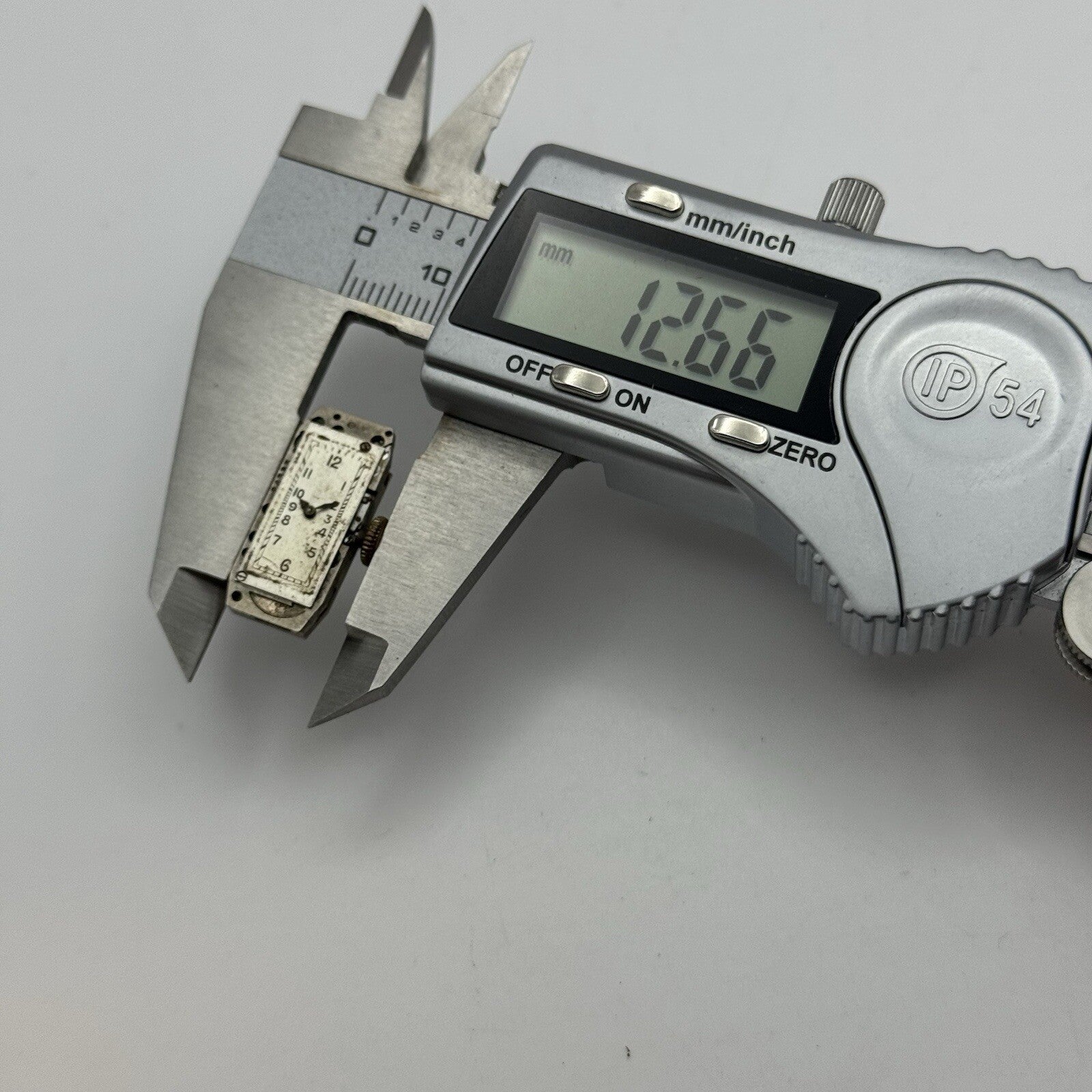 10mm Ladies Cyma Ref 354 Tank Wristwatch Movement Balance Intact Parts Repair