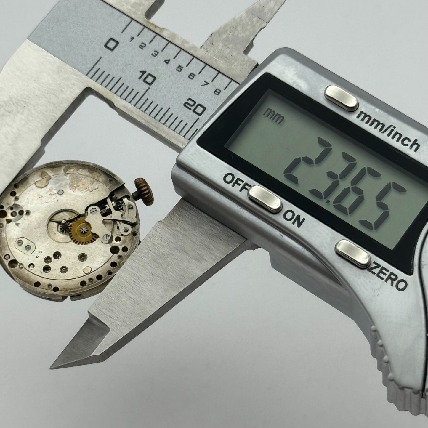 23.6mm Running Craven High Grade 15 Loose Trench Watch Movement Manual Wind PART