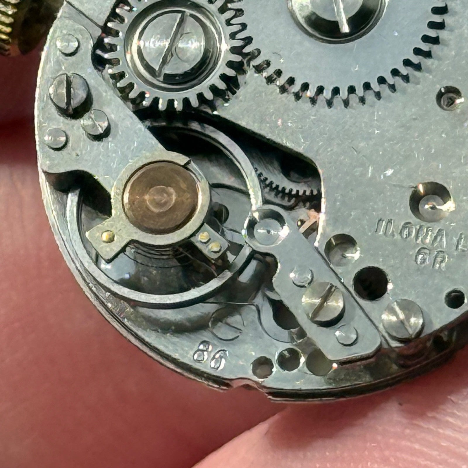 21mm Running Vintage Ebosa 86 Chancellor Unbreakable Spring Watch FOR PARTS