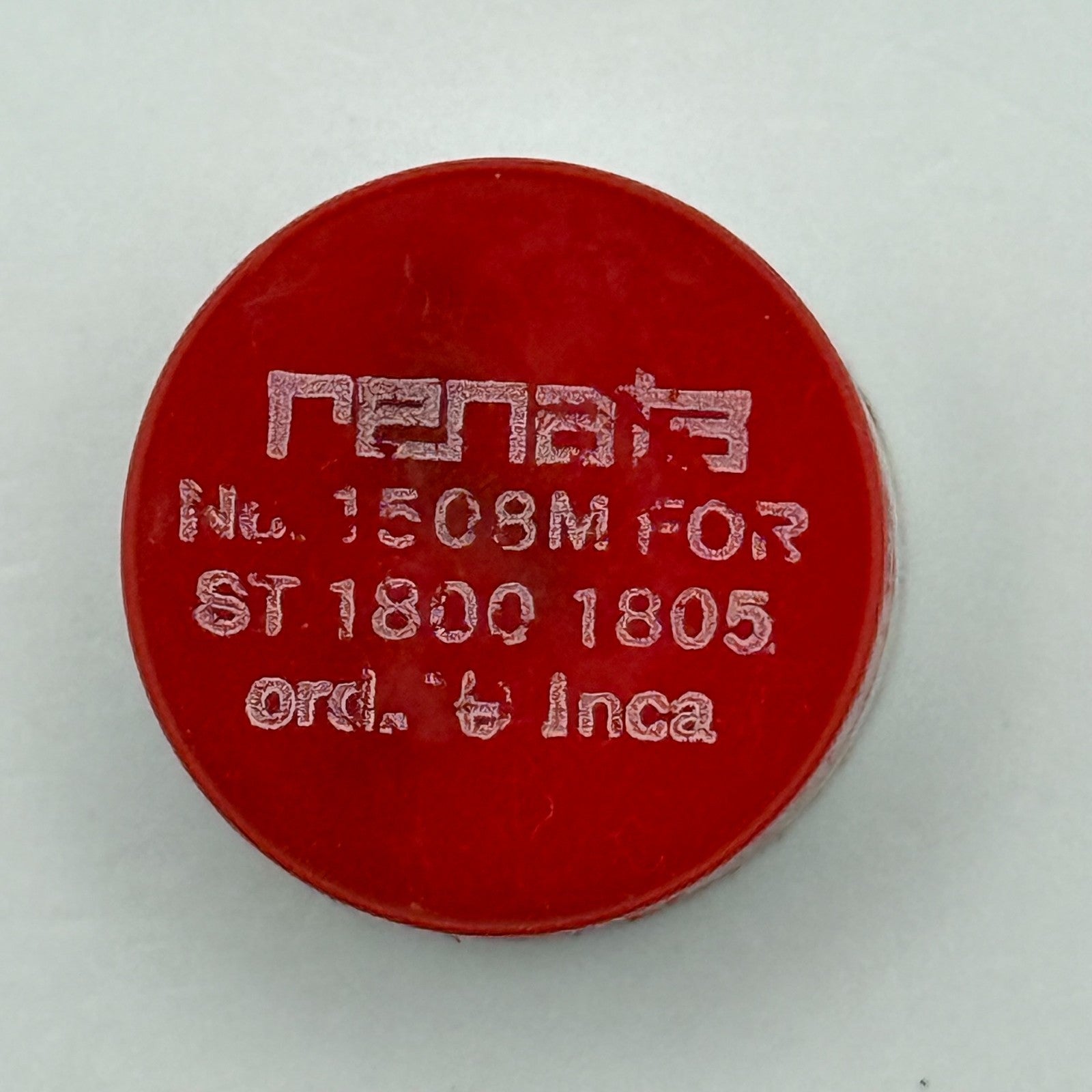 ST 1800, 1805 Balance Wheel Complete And Spring Ord + Inca  Watch Movement Parts