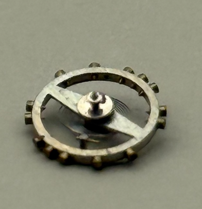 AS 976 1012 Balance Wheel Complete And Spring  29 M Watch Movement Parts NOS 
