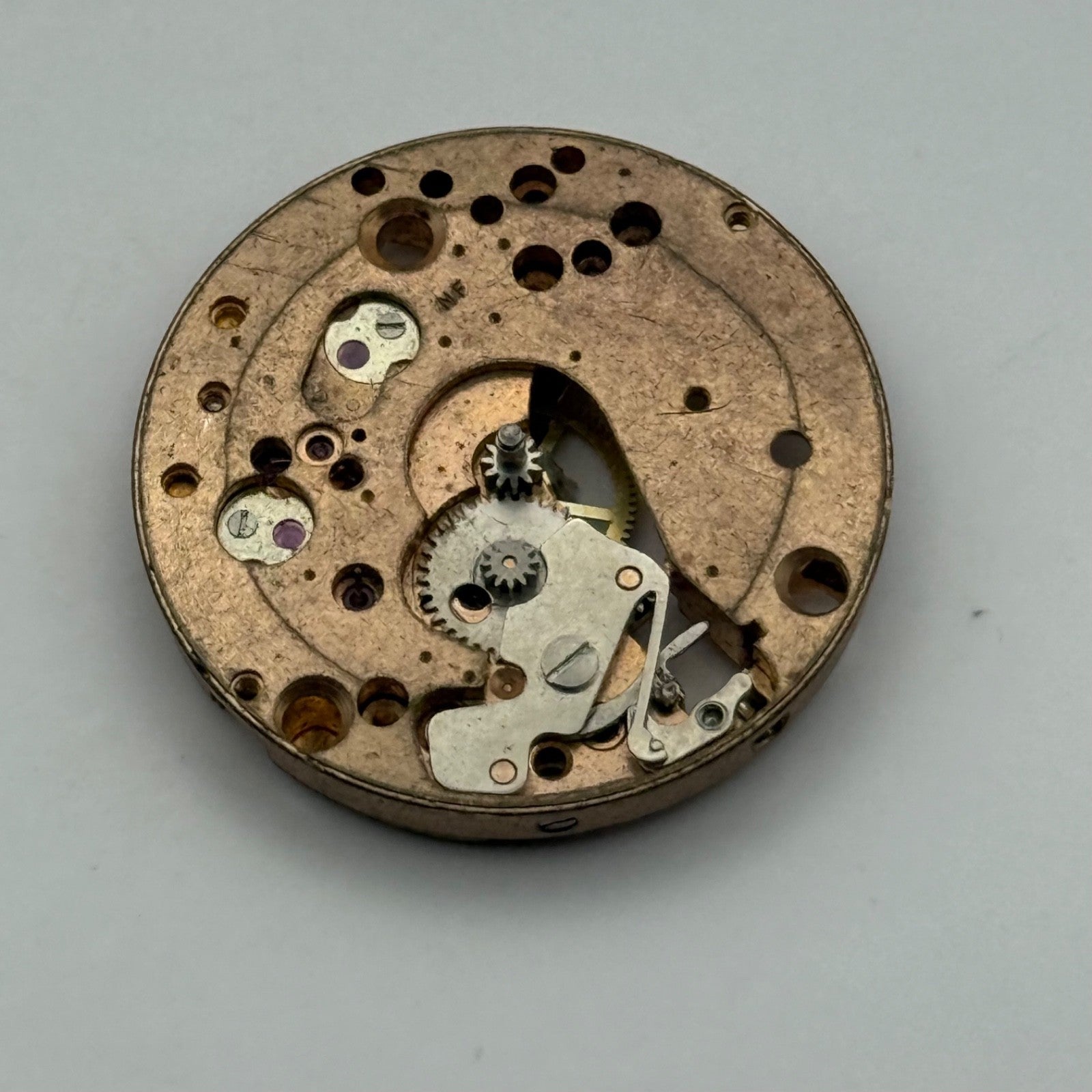 AS 1890/92 Watch Movement Main Plate Manual Wind Vintage Swiss Parts 23.6mm