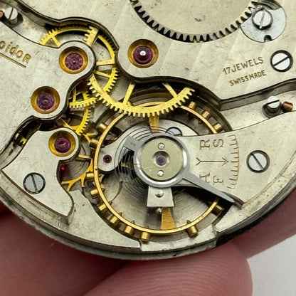 43mm Good Quality Roldor 17 Jewels Hunter Swiss Pocket Watch Movement FOR PARTS