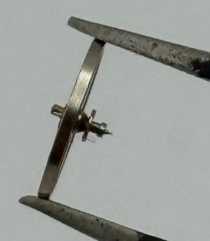 Amida 580 585 Balance Wheel Complete And Spring 1389 Watch Movement Parts 