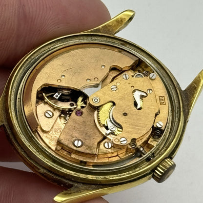 35mm Ebel Cal 123 / 1344 Automatic Bumper Sweep Secs Vintage Watch - TO RESTORE