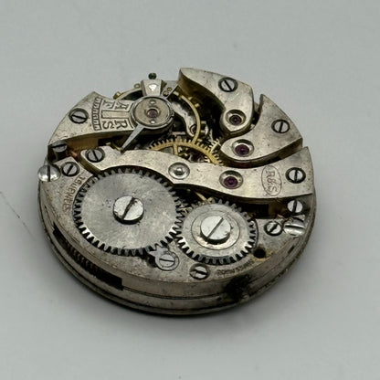 R&S Rotherham & Sons Watch Movement Manual Wind Vintage Parts Repair 23.6mm