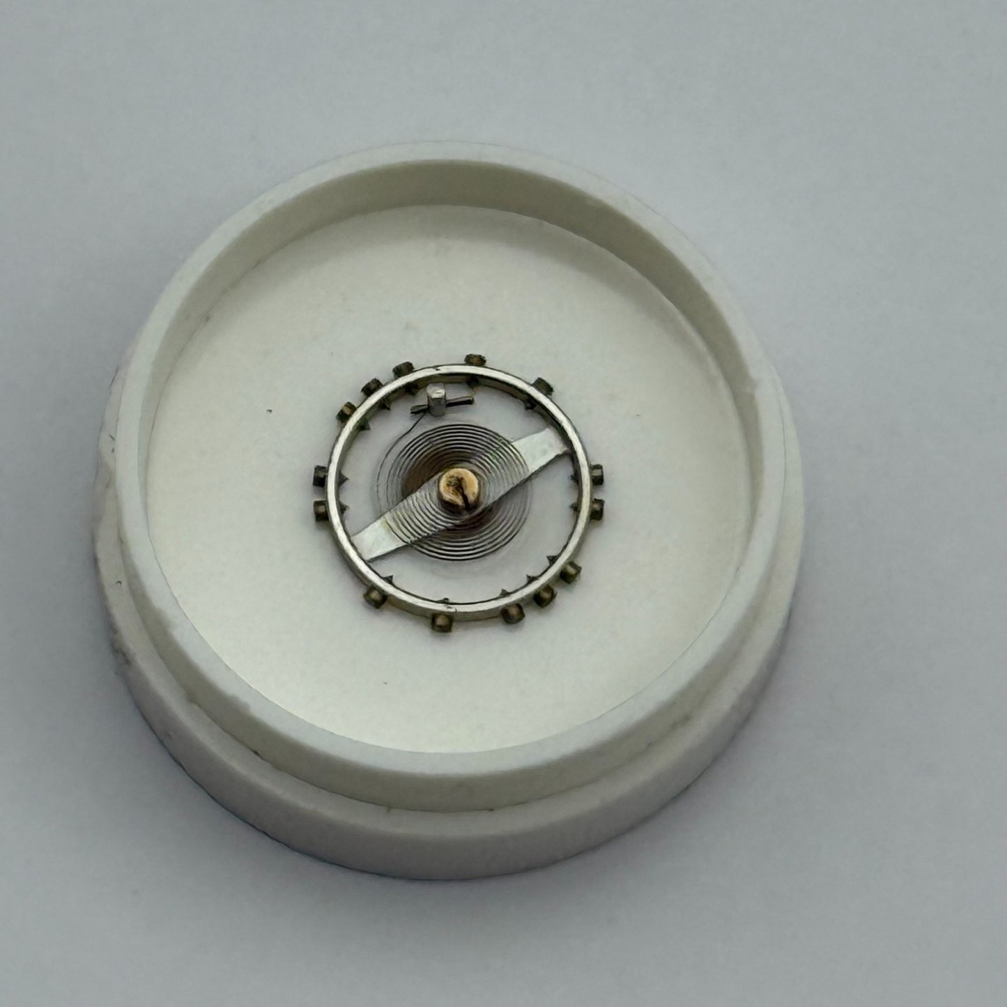 ETA 761 1201 Balance Wheel Complete And Spring  145 M Watch Movement Parts NOS