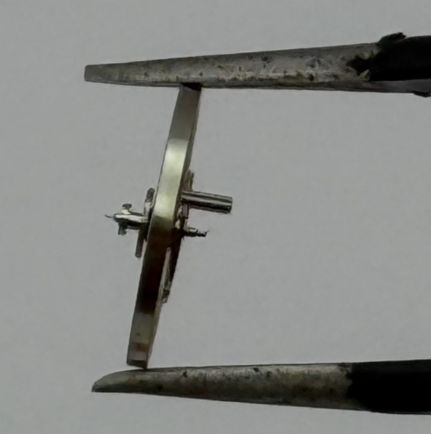 FEF 371 Balance Wheel Complete And Spring 6 3/4-8''' 1572 M Watch Movement Parts