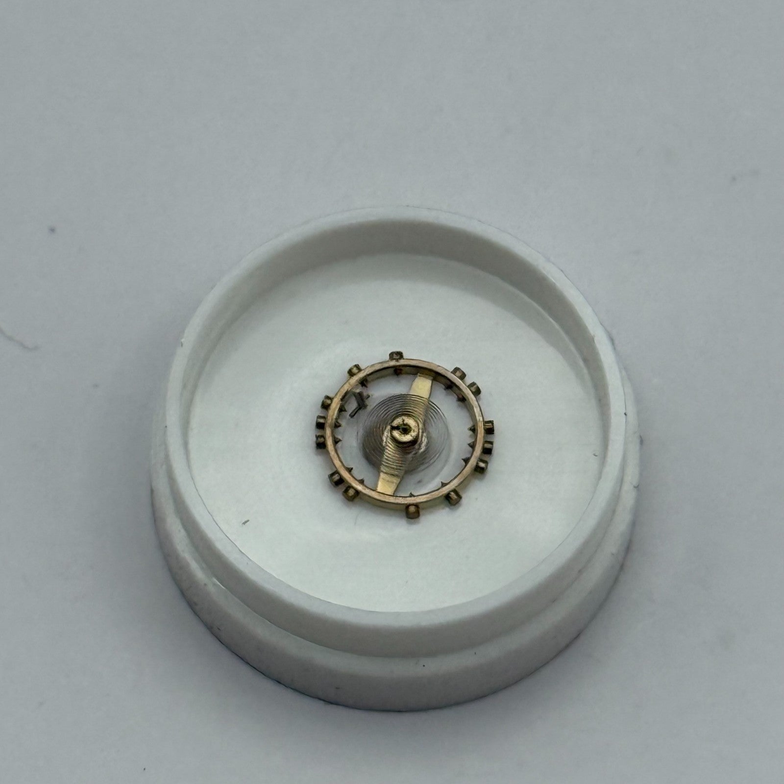AS 1977-2 Balance Wheel Complete And Spring  1831 M Watch Movement Parts NOS