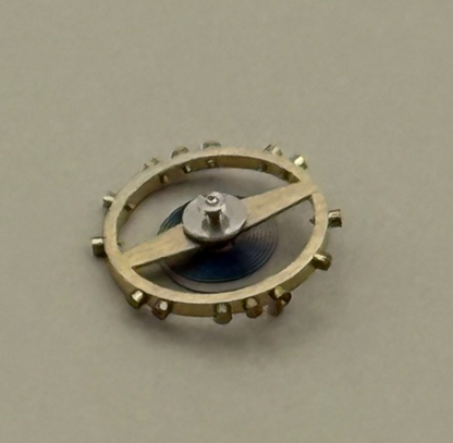 FEF 270 Balance Wheel Complete And Spring 5¼’’’ 173 M Watch Movement Parts NOS