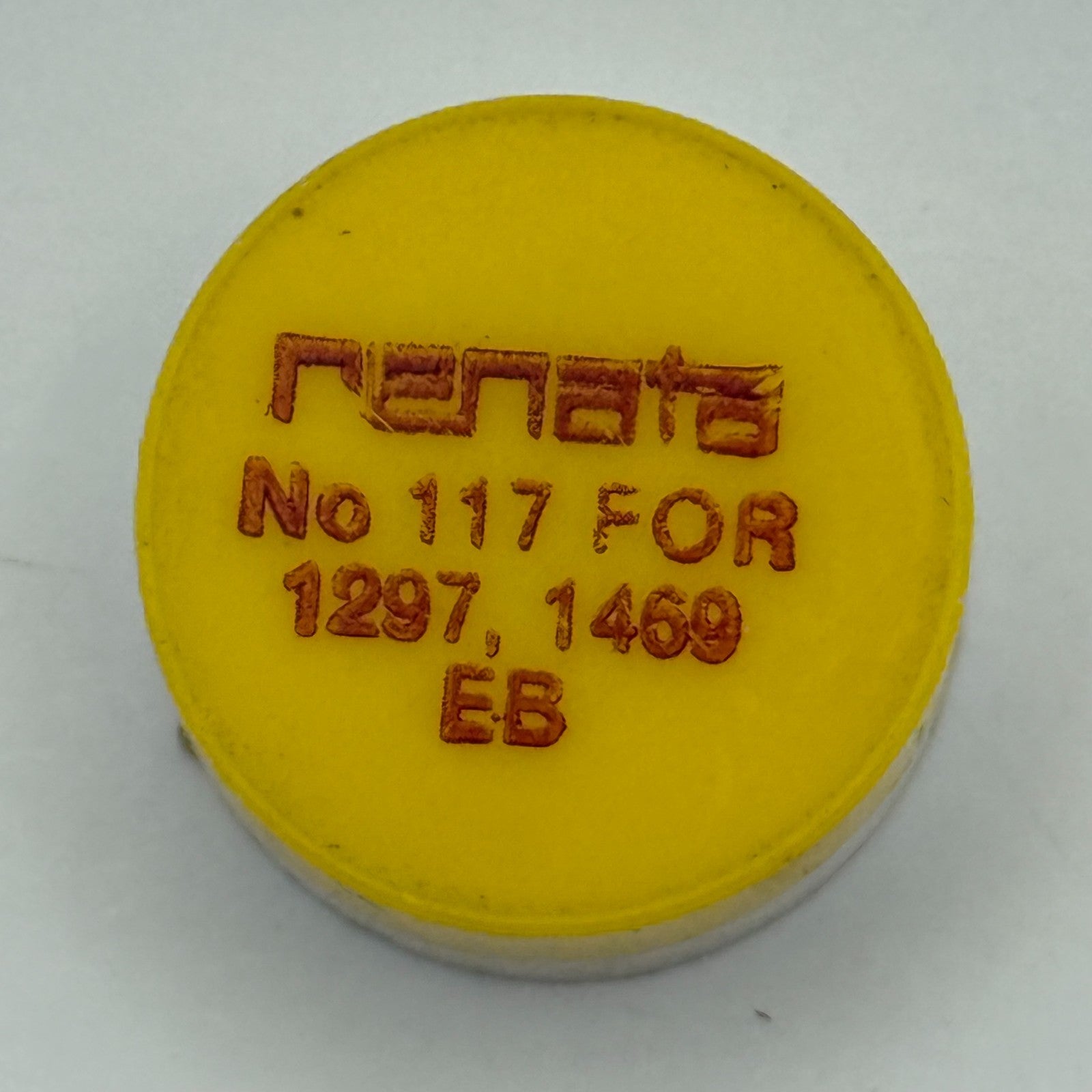 EB 1297 1469 Balance Wheel Complete And Spring 117 Watch Movement Parts NOS