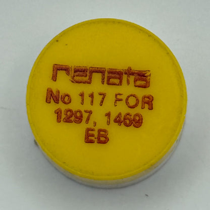 EB 1297 1469 Balance Wheel Complete And Spring 117 Watch Movement Parts NOS