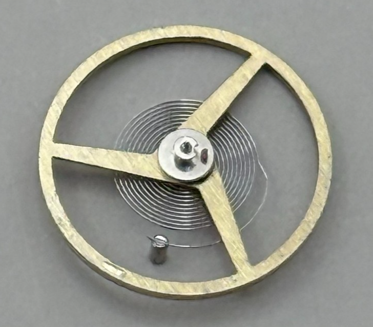 AS 1900 1906 Balance Wheel Complete And Spring 1577 M Watch Movement Parts NOS