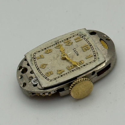 1938 Vintage 21/0s Elgin 541 Model 2 American Watch Movement PARTS REPAIR