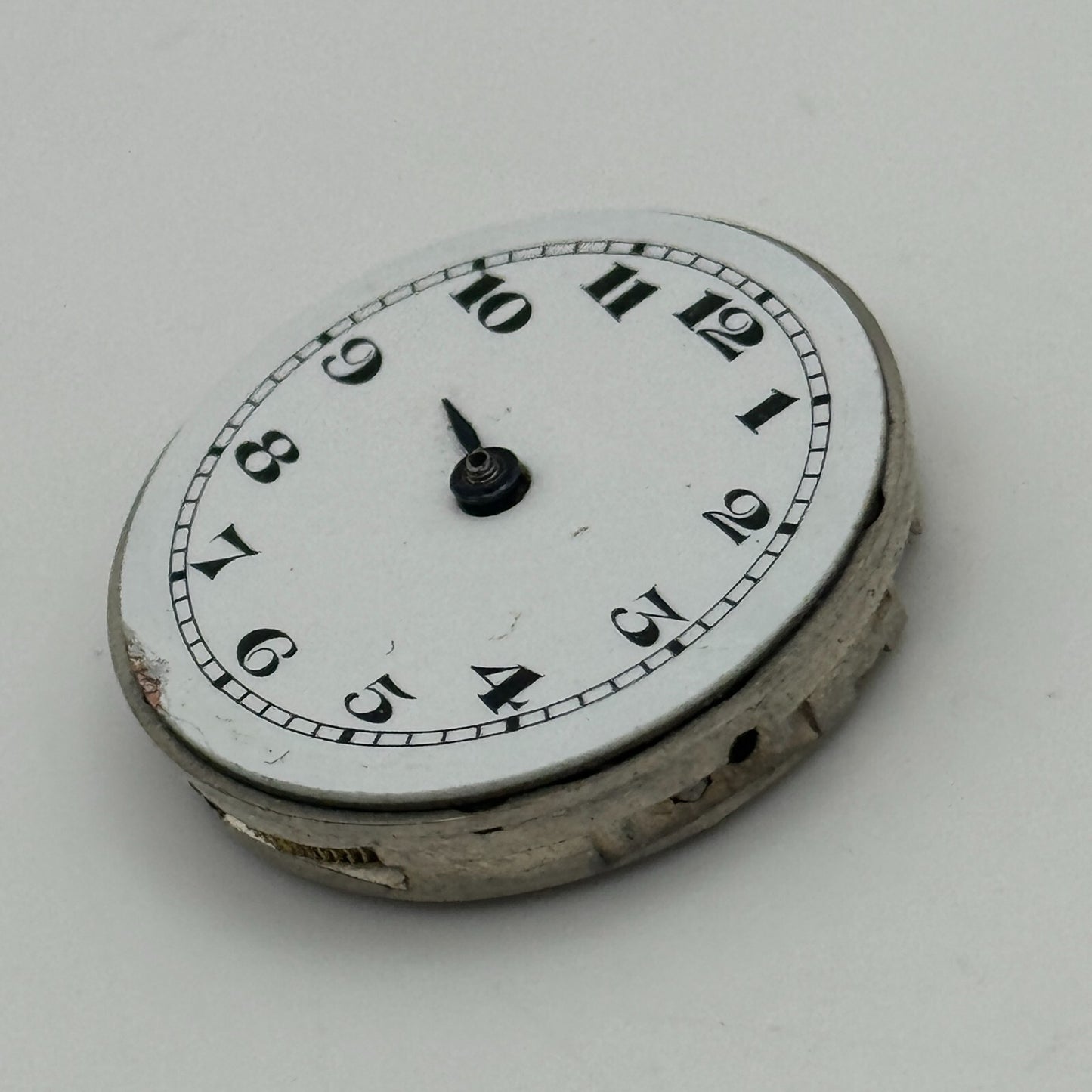 23.6mm 15 Jewels Swiss 2 Adjusts Trench Watch Movement Manual Wind PARTS SPARES