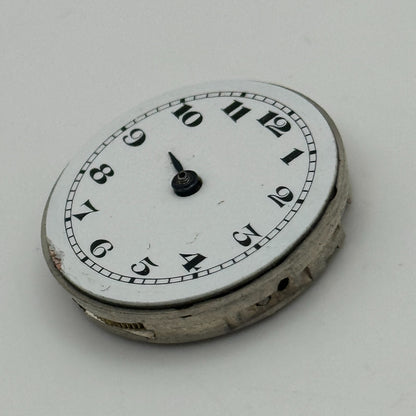 23.6mm 15 Jewels Swiss 2 Adjusts Trench Watch Movement Manual Wind PARTS SPARES