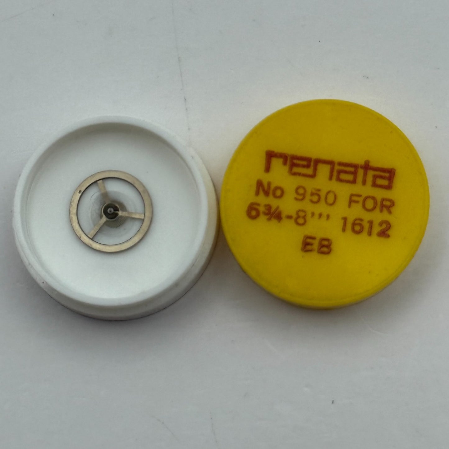 EB 1612 Balance Wheel Complete And Spring 6¾–8’’’ 950 Watch Movement Parts 