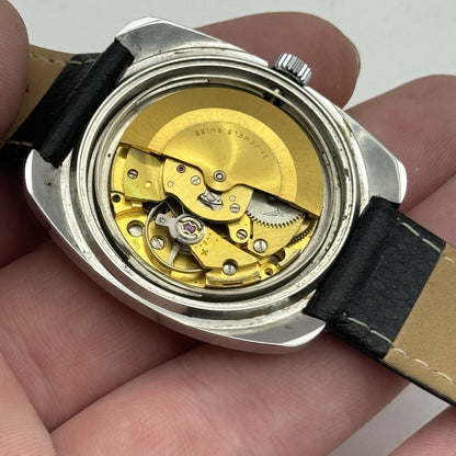 36mm Men’s Rotary Automatic AS 1916 Sweep Seconds Day Date Watch TO RESTORE