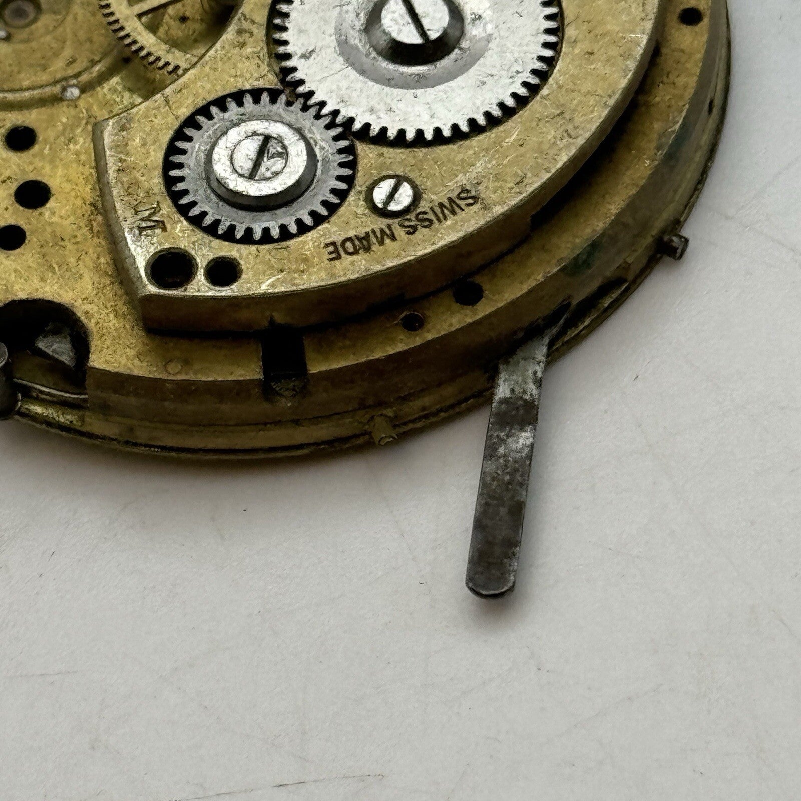 42.8mm Manual Wind BTE S.G.D.G Brevet Pocket Watch Movement FOR PARTS