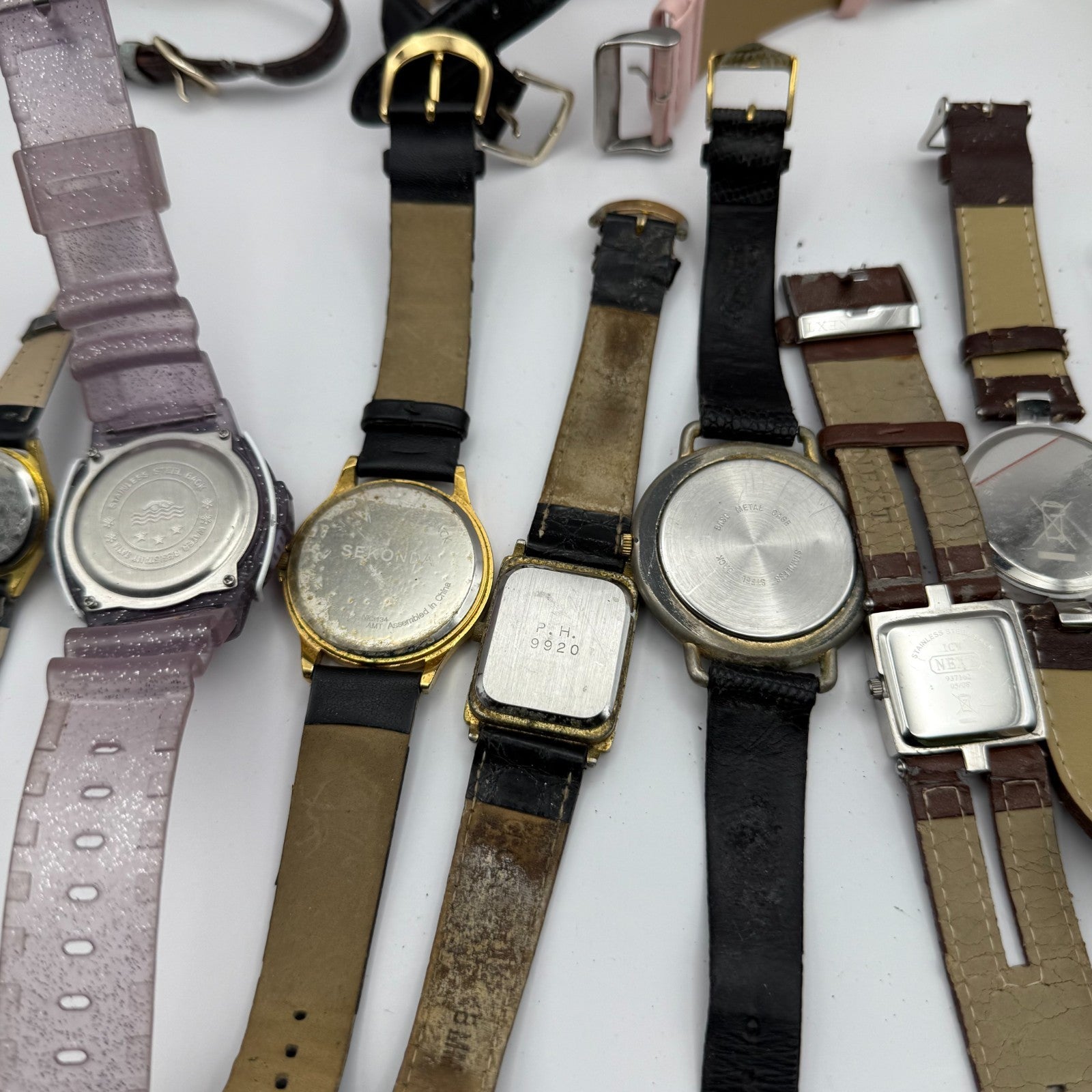 Bundle Of 15 Quartz Watches Job Lot Modern / Vintage Untested Parts / Repair