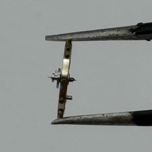 AS 1051 Balance Wheel Complete And Spring 5 1/4’’’ 34 M Watch Movement Parts NOS