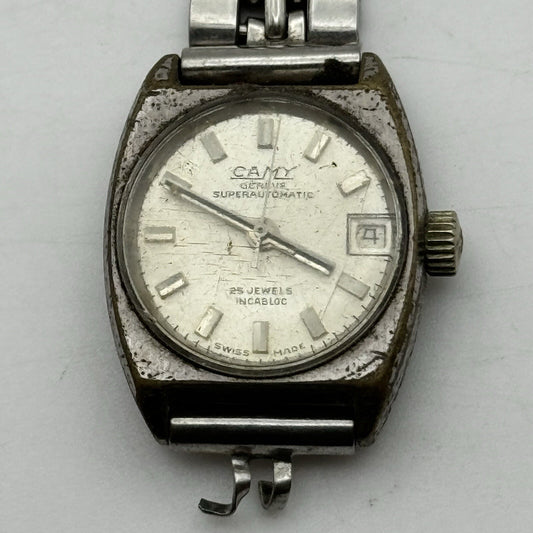 20mm Ladies Manual Wind Camy Super Automatic Watch Movement FOR PARTS Restore