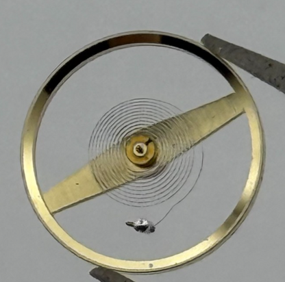 ST 1686 1786 Balance Wheel Complete And Spring 1115 M Watch Movement Parts NOS