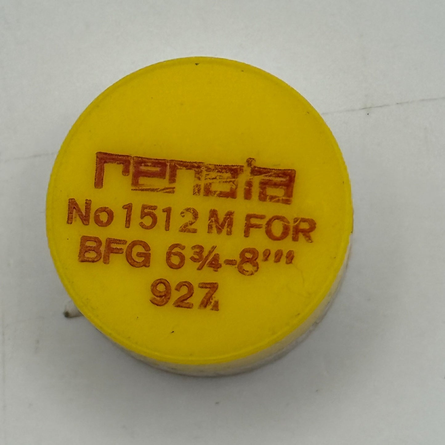 BFG 927 Balance Wheel Complete And Spring 6¾–8’’’ 1512 M Watch Movement Parts