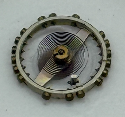 AS 976 1012 Balance Wheel Complete And Spring  29 M Watch Movement Parts NOS