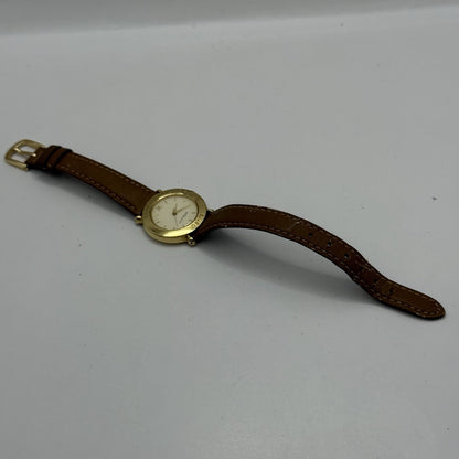 25mm Working Ladies Vintage Courreges Paris 4N01-0220 Gold Plated Quartz Watch