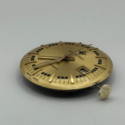 Inventic EB 8385-67 Watch Movement Manual Wind Vintage Swiss Parts Repair 22.2mm