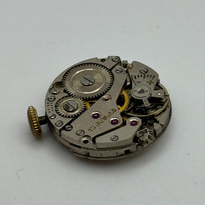 19.7mm Ladies Hirco AS 970 Manual Wind 15 Jewels Watch Movement PARTS SPARES