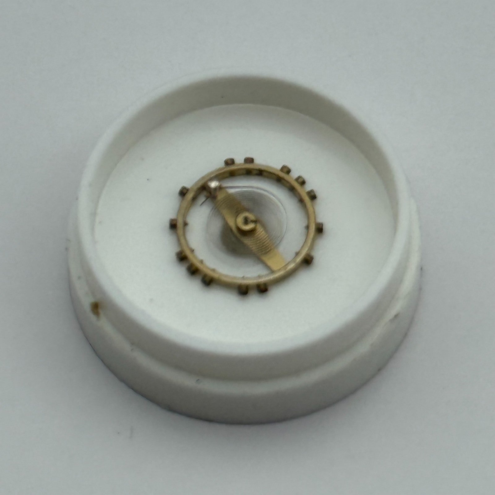AS 970 Balance Wheel Complete And Spring 8¾’’’  27 M Watch Movement Parts NOS