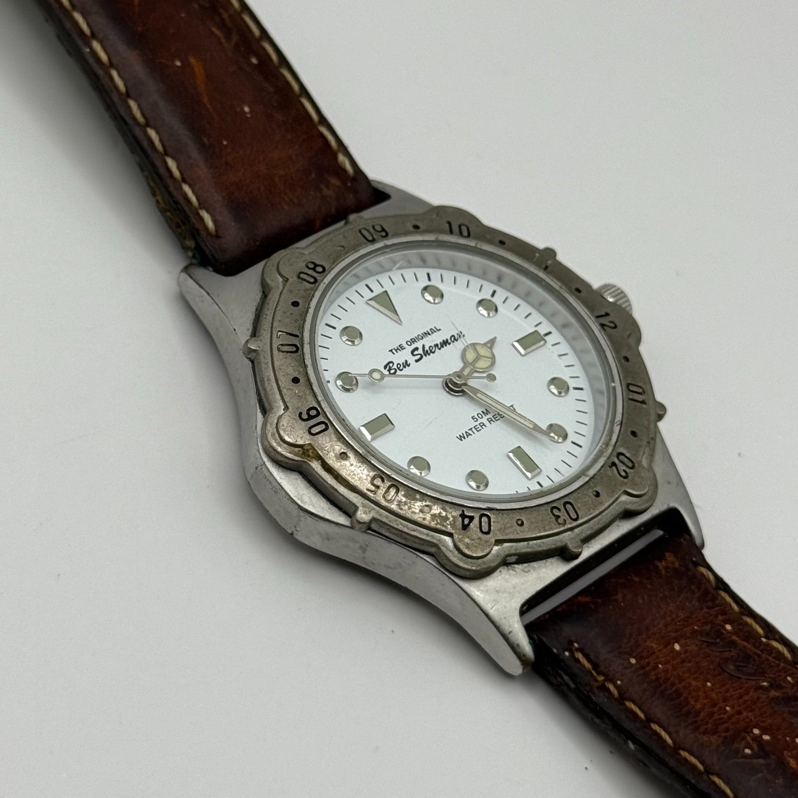 Ben Sherman CNL The Original Men’s Quartz Watch Leather Strap Working 40mm