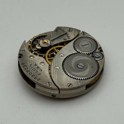 1921 Antique 3/0s Elgin 463 Model 3 American Watch Movement PARTS REPAIR SPARES