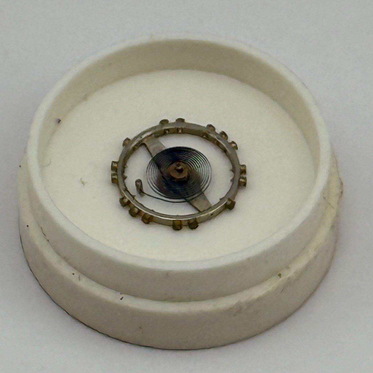 AS 1051 Balance Wheel Complete And Spring 5¼’’’  34 M Watch Movement Parts NOS