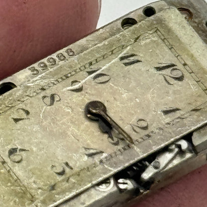 12.6mm Ladies Cyma 344.a Balance Ok Manual Wind Watch Movement Vintage PARTS