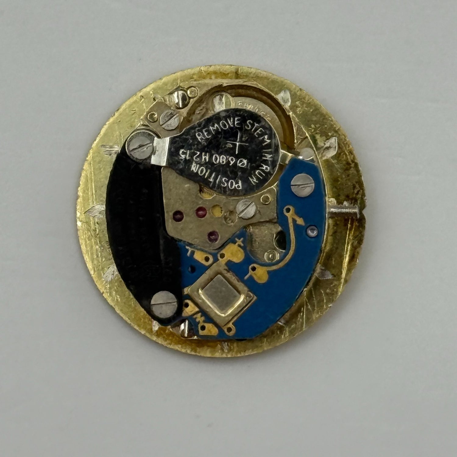 PUW 5100 2T Quartz Watch Movement Mappin Webb Swiss Ladies Vintage Parts Repair
