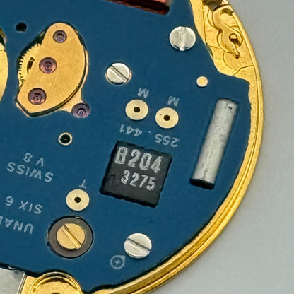 ETA 255.441 Quartz Watch Movement 6 Jewels Vintage Swiss Parts Repair 23.8mm