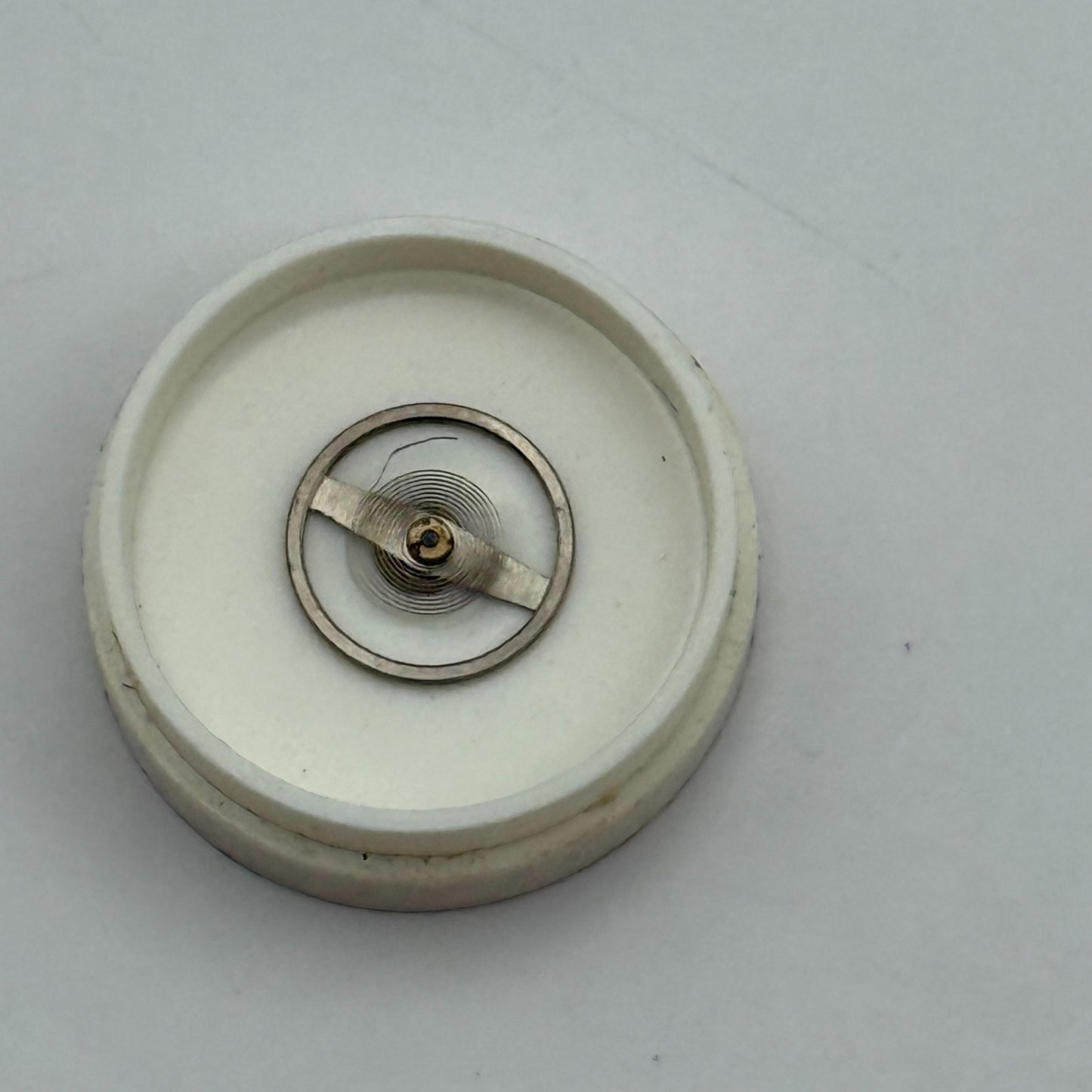 Ebosa 52 Balance Wheel Complete And Spring 5 1/4''' 130 Watch Movement Parts 