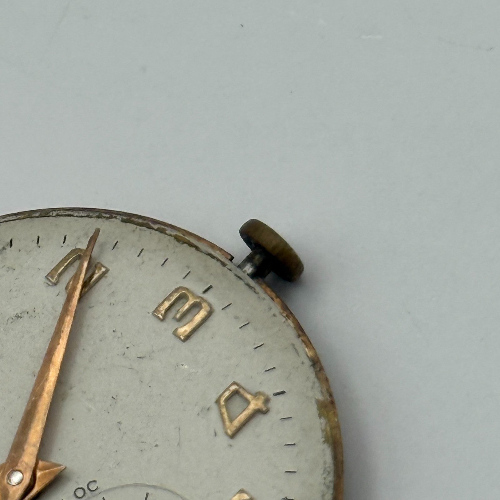 AS 1634 Watch Movement Bernex Manual Wind Vintage Swiss Parts Repair 29.6mm