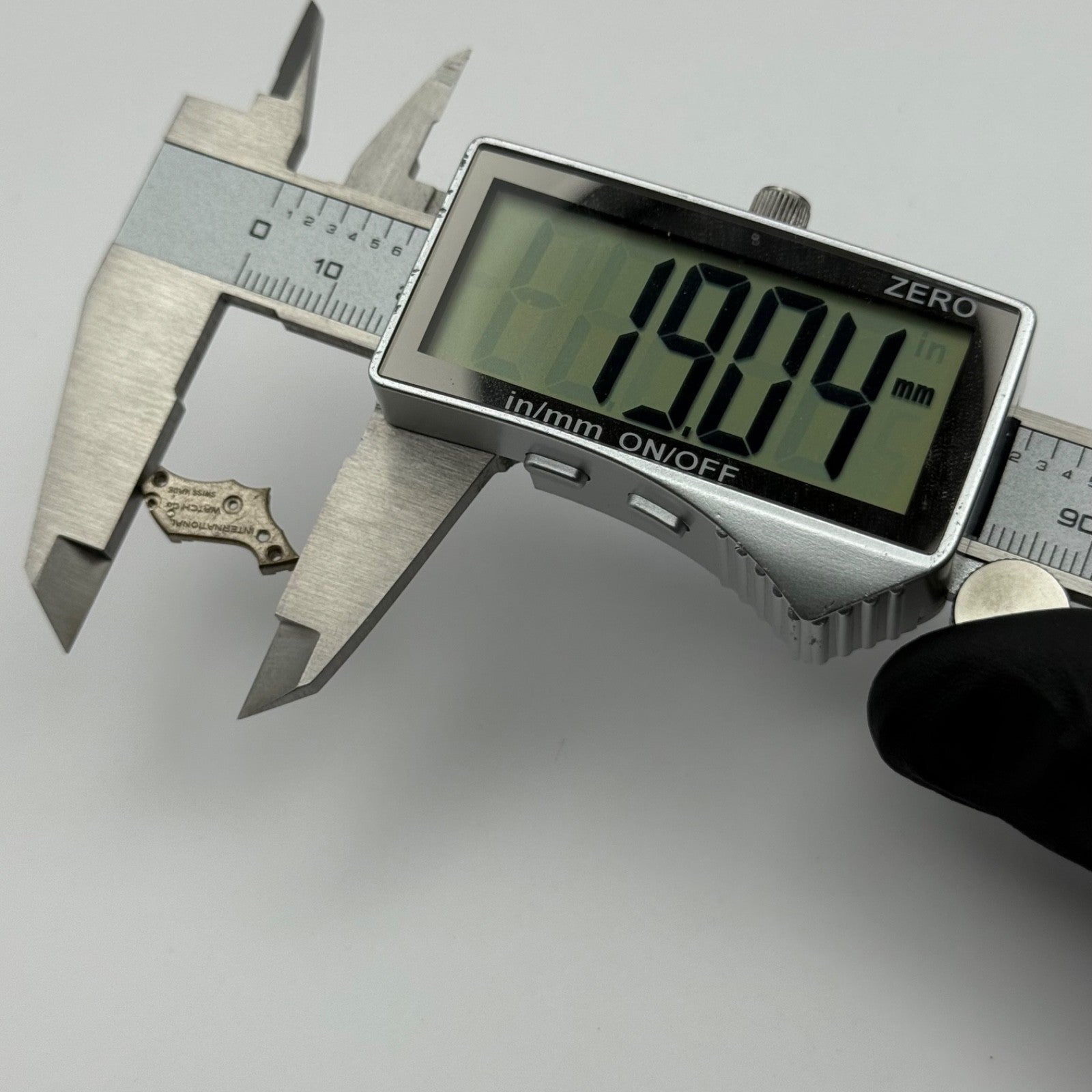 IWC Cal 83 Watch Movement Bridge Part Vintage Parts Repair Swiss Made 19mm