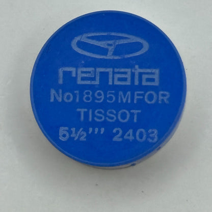 Tissot 2403 Balance Wheel Complete And Spring 5 1/2''' Watch Movement Parts 