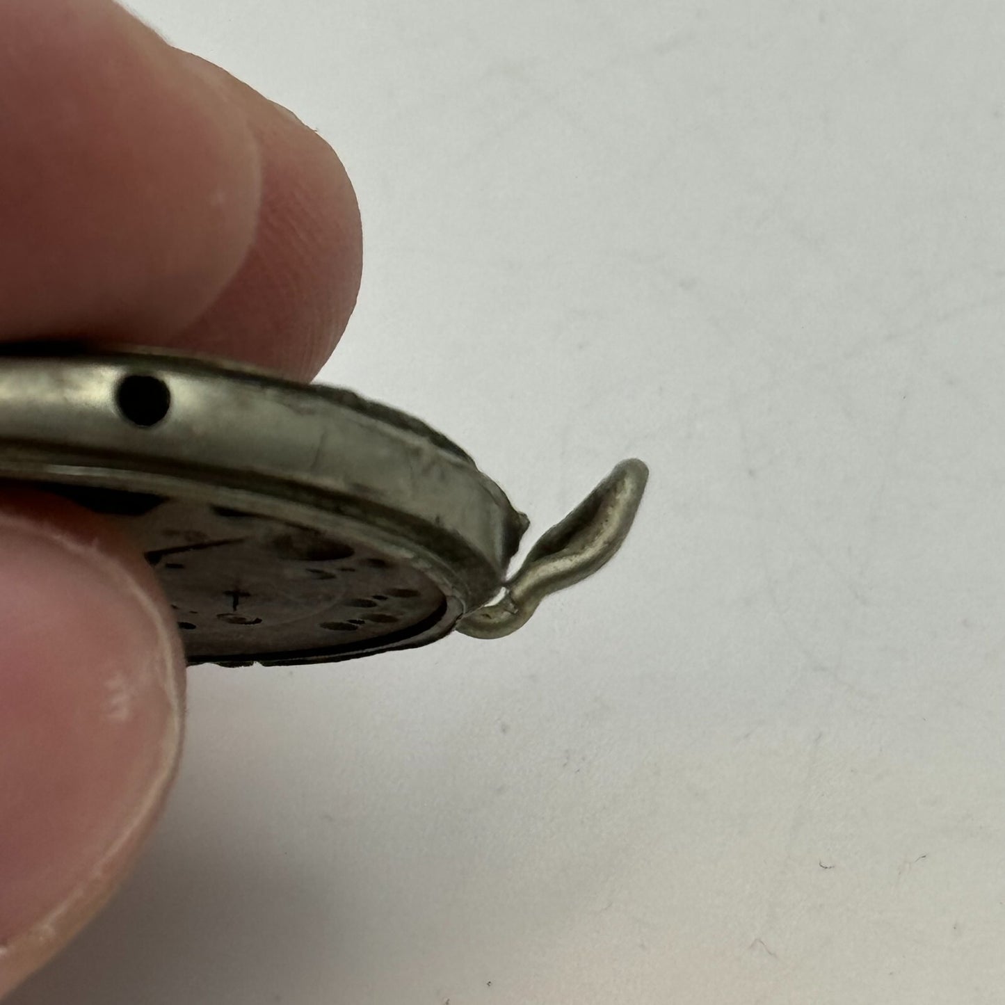 33.6mm Unidentified 15 Jewels Men's Trench Watch Movement Manual Wind PARTS